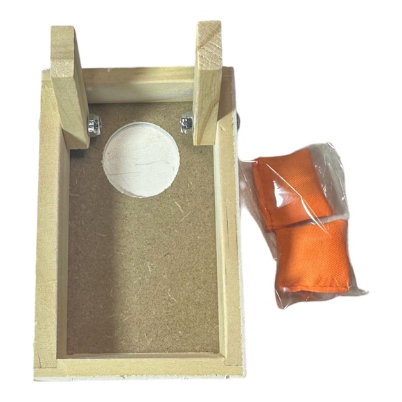 2024 Disney Parks Epcot Flower Garden Prize Corn Hole Mini Board Orange Bird - Picture 2 of 3